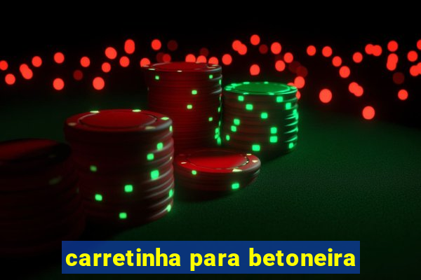 carretinha para betoneira